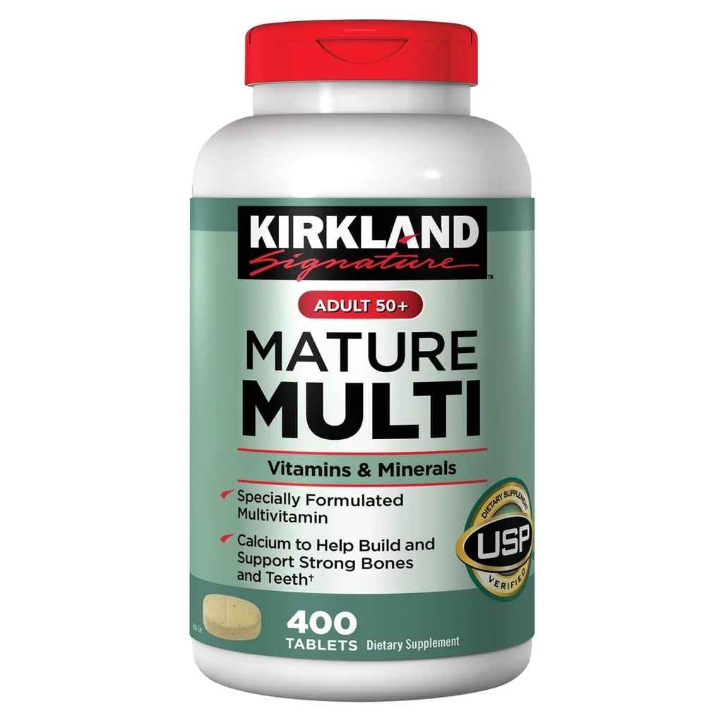 Kirkland Signatur Erwachsene 50+ Reifen Multi, 400 Tabletten 1