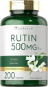 Carlyle Rutin Supplement 500mg | 200 Tabletten | Vegetarisch, Non-GMO, Glutenfrei