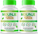 Mounje Pure Keto Kapseln, Mounje Pure Advanced Formel Pillen - maximale Stärke, Mounje Pure Alle natürlichen Keto Pillen MounjePure Kapseln, Mounje Pure offizielle Formel Pillen Bewertungen (2 Pack)