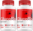 Gluco Bio-Gesunde Vitamin-Kapseln, GlucoBio-Ergänzende Ergänzung, Alle natürlichen Formel, um gesunde Niveaus zu halten, maximale Stärke tägliche Formel, Gluco Bio Pillen Bewertungen (2 Pack - 120 Kapseln)