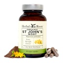 Kräuterwurzeln St Johns Wort Kapseln | 450 mg pro Servieren | Pure St. John’s Wort mit Keine Binder oder Füllstoffe Non GMO | 60 Vegan Kapseln