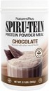 NaturesPlus SPIRU-TEIN, Schokolade - 2.1 lb, Paket von 2 - Pflanzenbasierte Protein Shake - Non-GMO, Vegetarisch, Glutenfrei - 68 Gesamt Servierungen