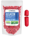 XPRS Nutra Taille 0 Capsules vides - 100 Compte Capsules de gélatine vides - Pills Bricolage Capsule Remplissage - Pure Boucles de gel de pilules rechargeables pour Do-It-Youlf Suppléments (Rouge)