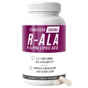 NERVE RENOW R-ALA Stabilisé Acide alpha lipoïque R 600mg Supplément de soutien Nerve 60 Capsules