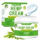 Hanfcreme 8.46 fl oz - Maximale Stärke - Natürliche Hanföl Extrakt Rub mit Arnica, MSM, Turmeric, Emu Oil, Aloe Vera - Muskeln, Gelenke, Rücken, Hals, Finger, Elbows (240ML)