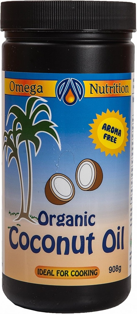 Omega Nutrition Huile de coco, 32-Ounce