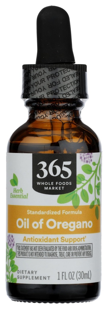 365 von Whole Foods Market, Öl von Oregano Liquid Extract, 1 Fl Oz