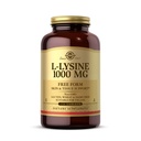 Solgar L-Lysine 1000 mg, 250 Tabletten - Verbesserte Absorption und Assimilation - Fördert die Integrität von Haut und Lippen - Kollagen-Unterstützung - Aminosäuren - Non-GMO, Vegan, Glutenfrei - 250 Portionen