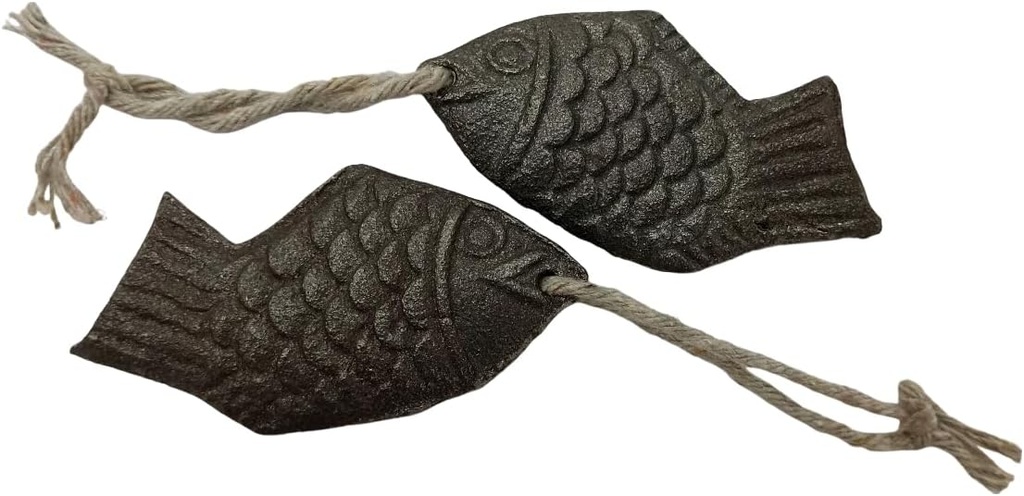 Iron Fish, 2 Pack Fish for Deficiency, Eine natürliche Quelle von Eisen, sichere Koch-Tool zu Nahrung und Wasser hinzufügen, reduzieren Risiko von Mangel, Ergänzung für schwangere Frauen & Vegane