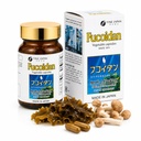 FINE JAPAN Fucoidan Capsules avec Mekabu Seaweed & Agaricus Mushroom - 30 Capsules - Supplément de support immunitaire - Fabriqué au Japon - GMP, certifié ISO9001