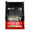 Optimum Nutrition Gold Standard 100% Whey Protein Powder, Vanille Ice Cream, 10 Pound (Verpackung Mai Vary)