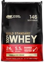 Optimum Nutrition Gold Standard 100% Whey Protein Powder, Vanilla Ice Cream, 10 Pound (Packaging May Vary)