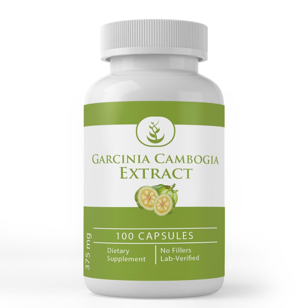 PURE ORIGINAL INGRÉDIENTS Garcinia Cambogia, (100 Capsules) Toujours Pure, Pas d'additifs ou de remplissage, Verifié en laboratoire