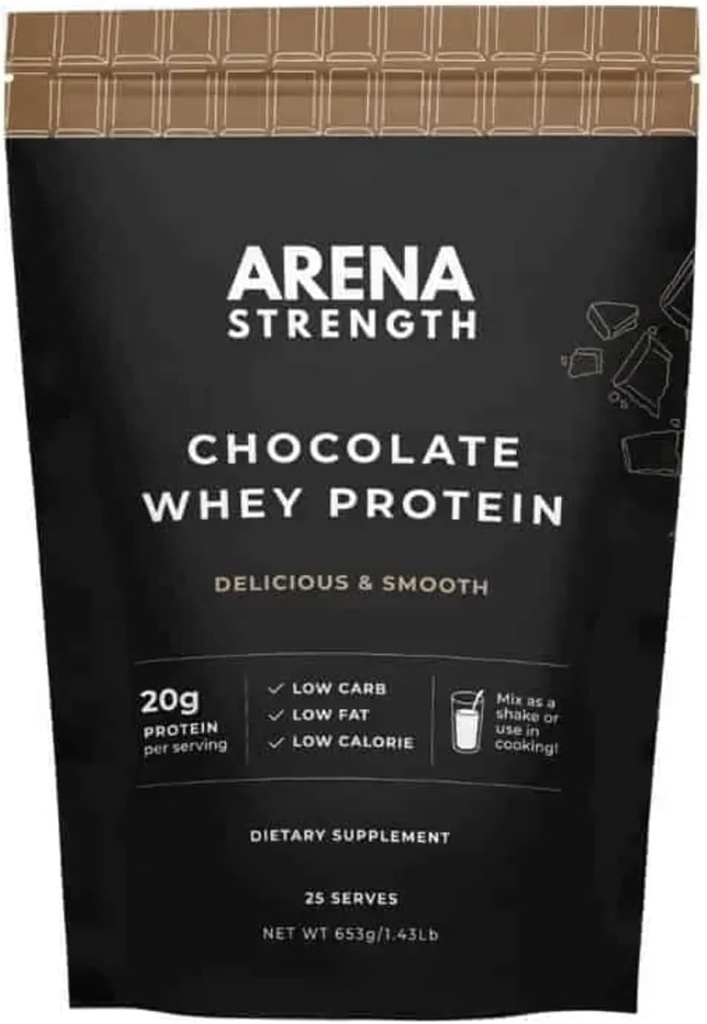 Poudre de protéines de lactosérum au chocolat Arena Strength