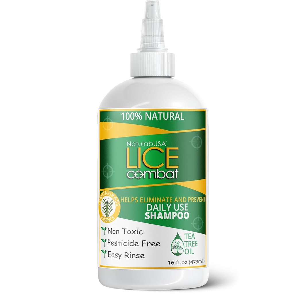 Shampooing Lice aide à éliminer le Lice, Super Lice et Nits.