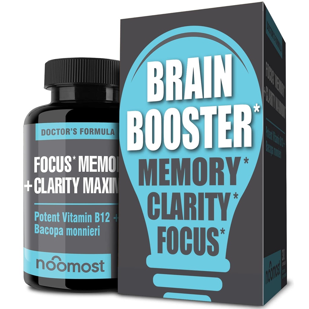 Supplément Cerveau / Supplément Cerveau Booster pour Focus, Mémoire, Clarté, Énergie Travailler comme Supplément Cerveau Caféine Booster / Supplément Cerveau pour Mémoire et Focus pour Brain Fog, Brain Boost & Brain Support (Pack 1)