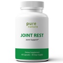 PureNature Joint Rest - Joint Support Supplement mit Glucosamin, Chondroitin, Boswellia, MSM, Turmeric, Bromelain, – 60 Kapseln