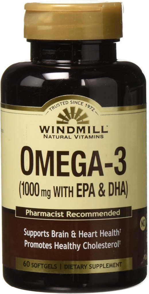 Omega 3 SFGL 1000MG WMILL Größe: 60