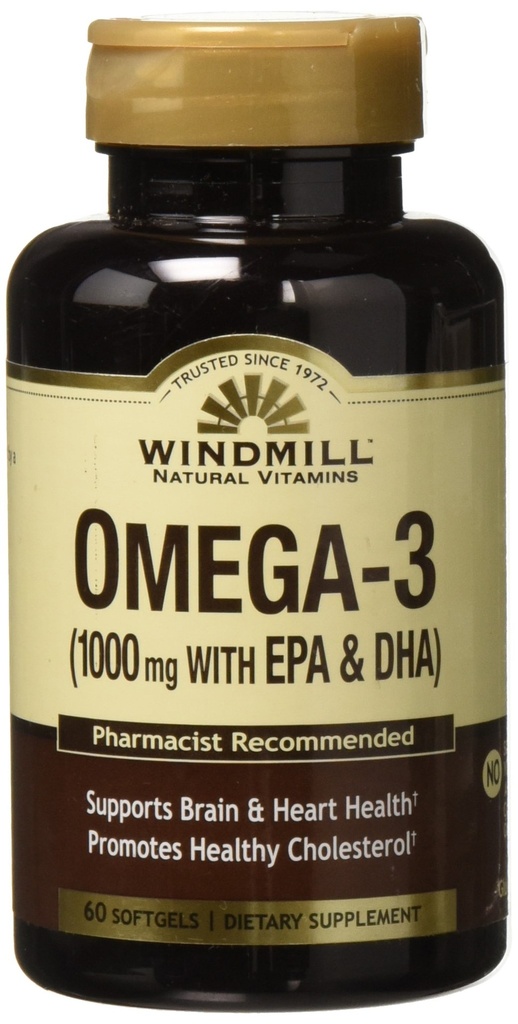 Omega 3 SFGL 1000MG WMILL Größe: 60