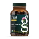 Gaia Kräuter Milchdistel - Leber Ergänzung & Saubere Unterstützung für die Unterstützung gesunder Leberfunktion* - 120 Vegan Kapseln (40-Day Supply)