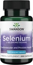 Swanson Selen (L-Selenomethionin) 100 mcg 200 Kapseln