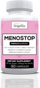 MenoStop - Hot Flashes und Menopause Support - Black Cohosh, Ashwagandha, Qua Dongi, Prebiotic und Probiotic Blend - 30-tägige Versorgung