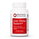 Protokoll Liver Detox Support* - Liver Cleanse Detox* - Glutathione Supplement - Milchdistel & Methionin - Dairy Free & Vegan - 90 Veg Kapseln