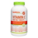NutriBiotic - Vitamin C 1000 Mg, 250 Count Tablets | Essential Immun & Antioxidant Collagen Support Supplement | Pharmaceutical Grade L-Ascorbinsäure | Vegan, Non-GMO & Gluten Kostenlos