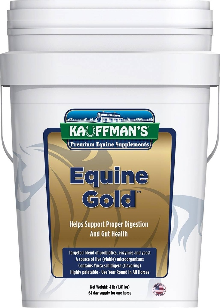 La santé animale de Kauffman Or Hippique 4 lb