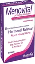 HealthAid Menovital – Twice-Daily Kräuterergänzung für Hormonal Balance Unterstützung | 60 Vegetarische Tabletten | Non-GMO & Gluten-Free