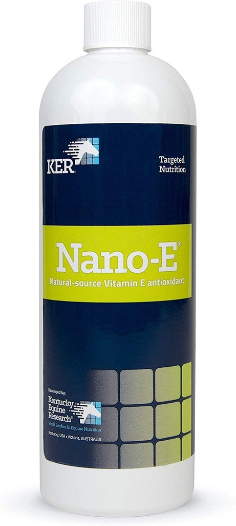 Kentucky Equine Research Nano -E: Natürliche Quelle Vitamin E Antioxidans für Pferde, 450 mL