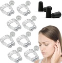Tinnitus Relief für Ring Ohren, Akupeace Tinnitus Relief Gerät, Acupeace Anti Tinnitus Relief Ohr Clip, Gerät zum Stoppen Ohrring (4Pairs)