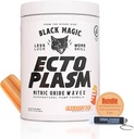 Weltweite Ernährung Bundle Kompatibel mit Black Magic Supply Ecto Plasm - Sherbet Pop High Volume Pre-Workout - 20 Scoops Non Stim Pump Preworkout Powder Supplement mit Multi-Purpose Keychain