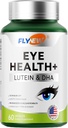 Supplément santé pour les yeux, soins pour les yeux avec lutéine et DHA, extrait de bleuets riche en anthocyanine, Zeaxanthin de l'extrait de fleur de Marigold
