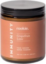 Immunity Sickness Preventative Boost Powder by Rookie Wellness, Includes Vitamin D, Elderberry, Ginger, Natural Wellness Remedy Vitamins Supplement, Grapefruit and Lime Flavor (30 Serving Jar)