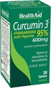Curcumin Complex 600 mg, 30-Count | Kurkumaextrakt mit Bioperin für verbesserte Absorption, 95% Curcuminoide | Vegan, Tägliche Joint & Immun Support Supplement