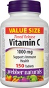 Webber Naturals Vitamine C Délai de libération 1000 mg, 150 comprimés