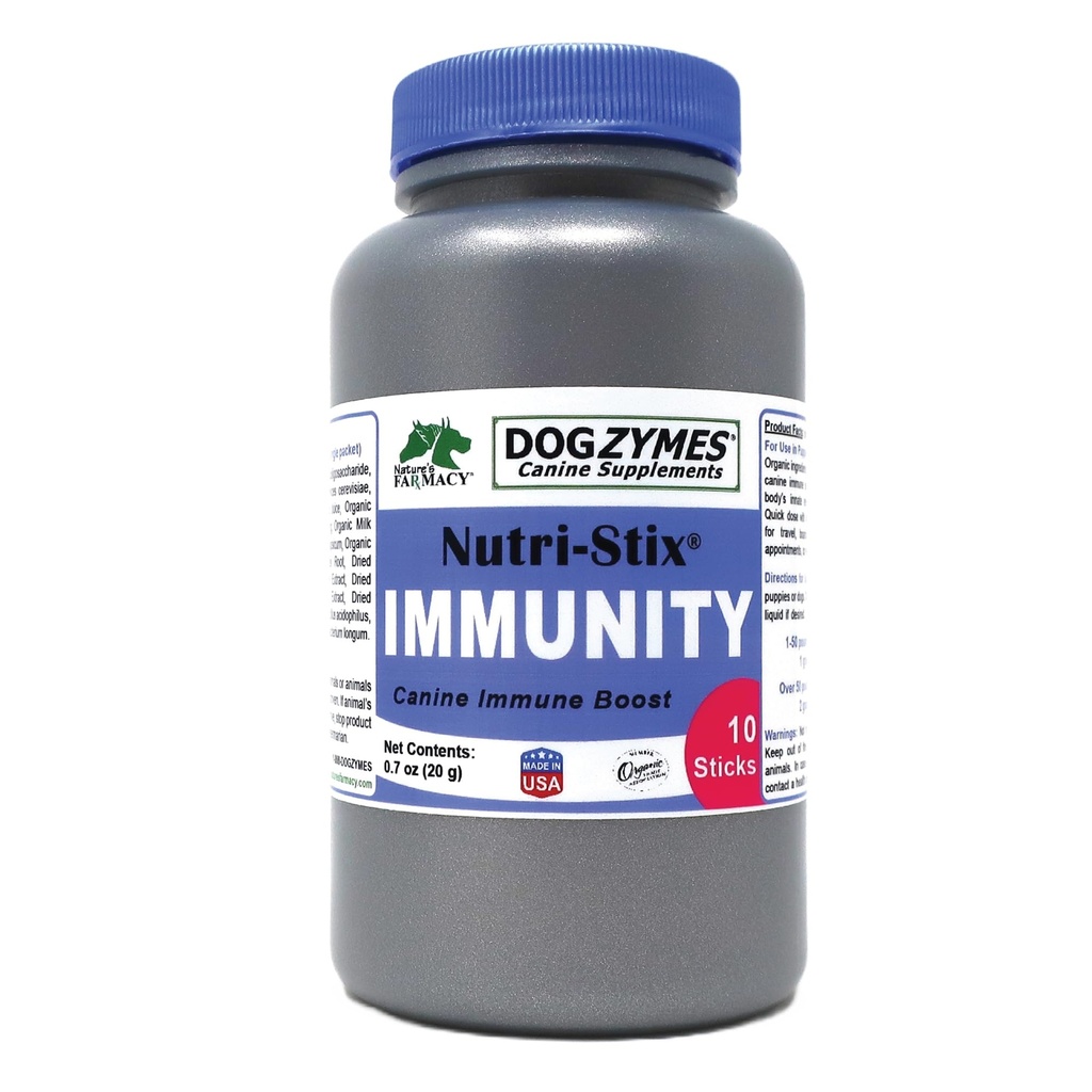 DOGZYMES 10 Comte Nutri-Stix Supplément nutritionnel pour animaux de compagnie