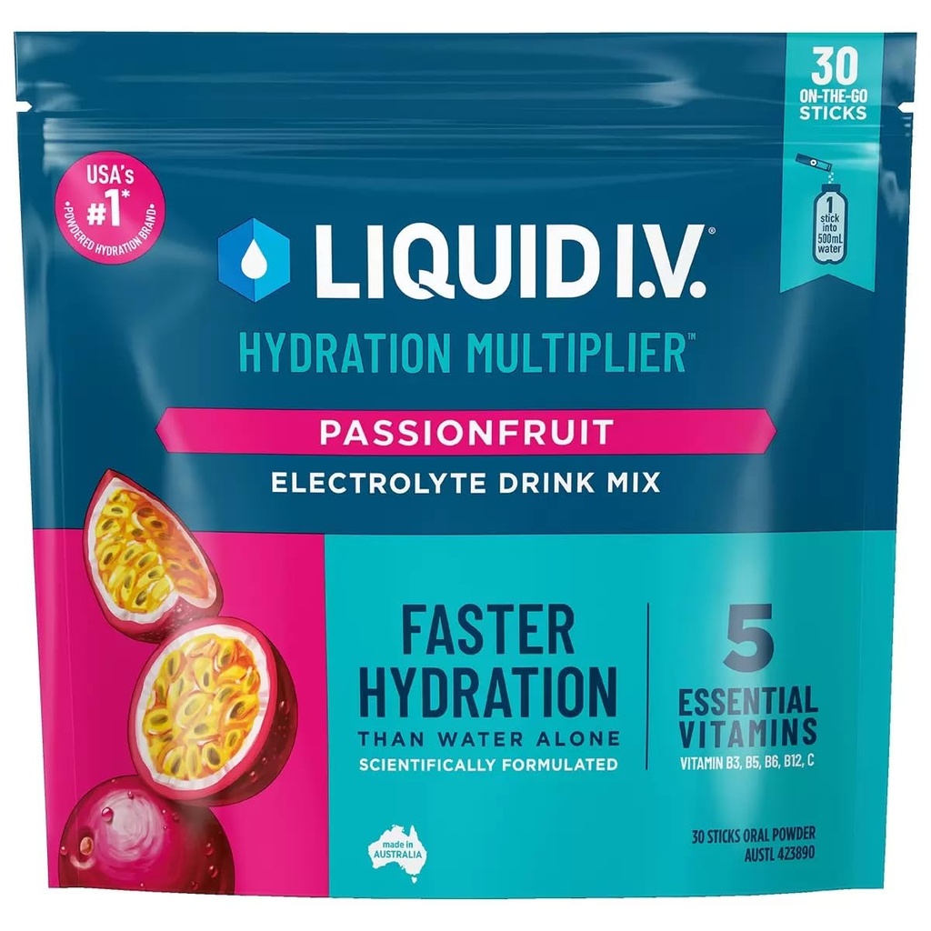 Liquid I.V. Hydratation Multiplier 30 bâton, 16.93 Ounce