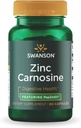 Swanson Ultra Zinc Carnosine (PepZinGI) - 60 Kapseln - Natürliche Ergänzung für Magen-Gesundheit, Verdauungsunterstützung und Magen-Mikrobielle Balance