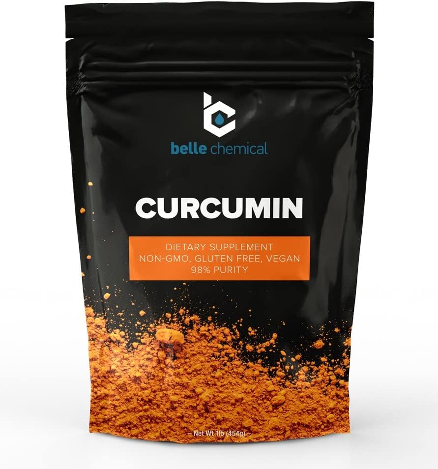 98% poudre de curcumine pure (98% curcuminoides) (1 livre)