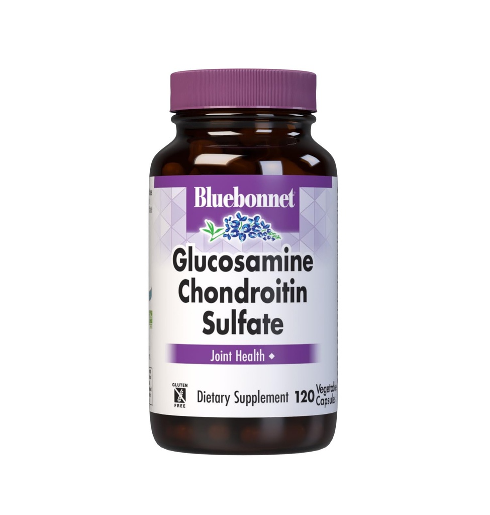 BlueBonnet Glucosamin Chondroitin Sulfat Supplement, 120 Zähler