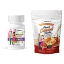 BariatricPal Duodenal Switch Komplette 30-Tage-Versorgungs-Vitamin-Pack (Iron-freie Kapsel Kalzium Citrate Weiche Käse mit Probiotika - Französische Caramel Vanille)
