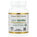 California Gold Nutrition Organic Spirulina Supplement, avec un super aliment vert avec des antioxydants, végétalien amical, sans gluten, non-OGM, 500 mg,60 comprimés