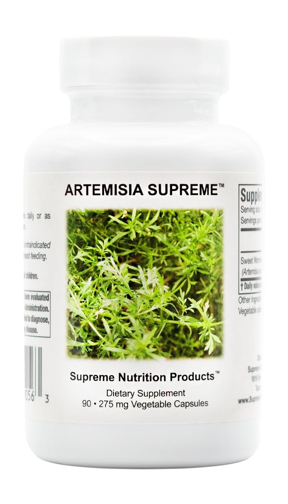 Supreme Nutrition Artemisia Supreme, 90 capsules végétariennes pures de wormwood doux