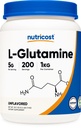 Nutricost L-Glutamine Poudre 1 KG - Sans saveur, sans OGM, sans gluten