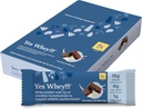 Fx Ja Whey Bar - 15g Whey Protein Bar mit Kreatin zur Unterstützung von Muskeln, Energie & Peak Performance - 1g Zucker + 4g Net Carbs - Sojafreie Schokolade Hafer Milch Crisp Flavor Protein Snack (12 Bars)