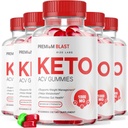 rize labs - Premium Blast Keto ACV Gummis für Weight Loss, Advanced Formula, Apple Cider Essig für Weight Management, Maximum Strength (300 Gummies) (Pack mit 5)