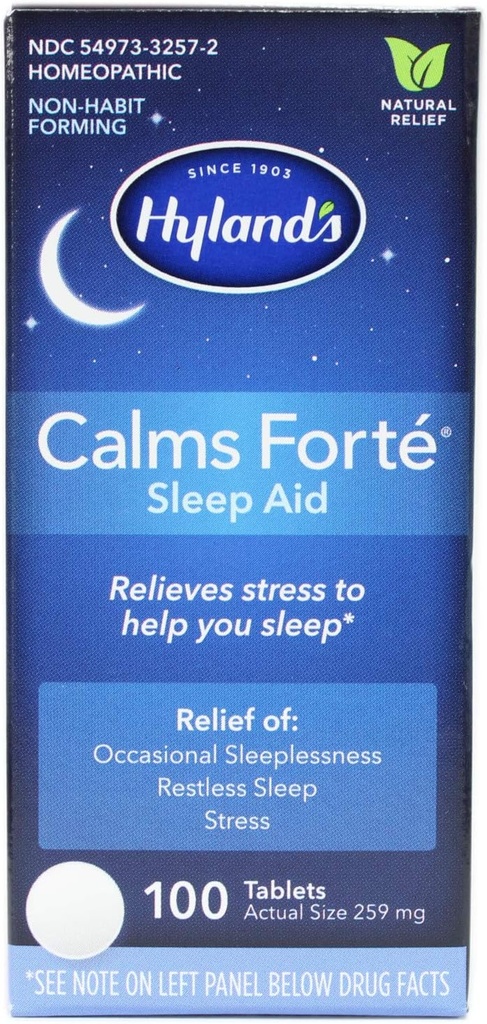 Hyland's Calms Forte 100 Tabs (Pack von 2)