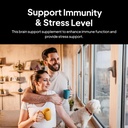 Doctor Morse's Brain & Nervous Systems Support - Unterstützung Immunität & Stress Level - Naturopath Formulated Nootropic Supplement - Ginkgo Leaf, Gotu Kola, Astragalus Root & Butchers Broom - 90 Kapseln